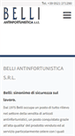 Mobile Screenshot of belliantinfortunistica.com